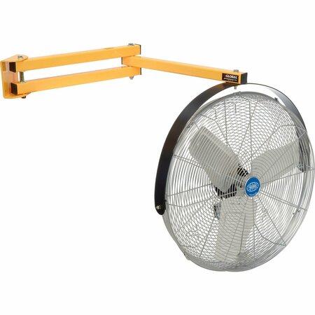 GLOBAL INDUSTRIAL 24in Double Arm Loading Dock Fan, 8,000 CFM 292747